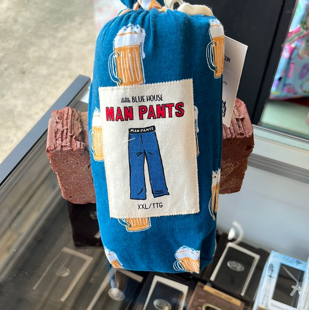 Beer Mugs Man Pants