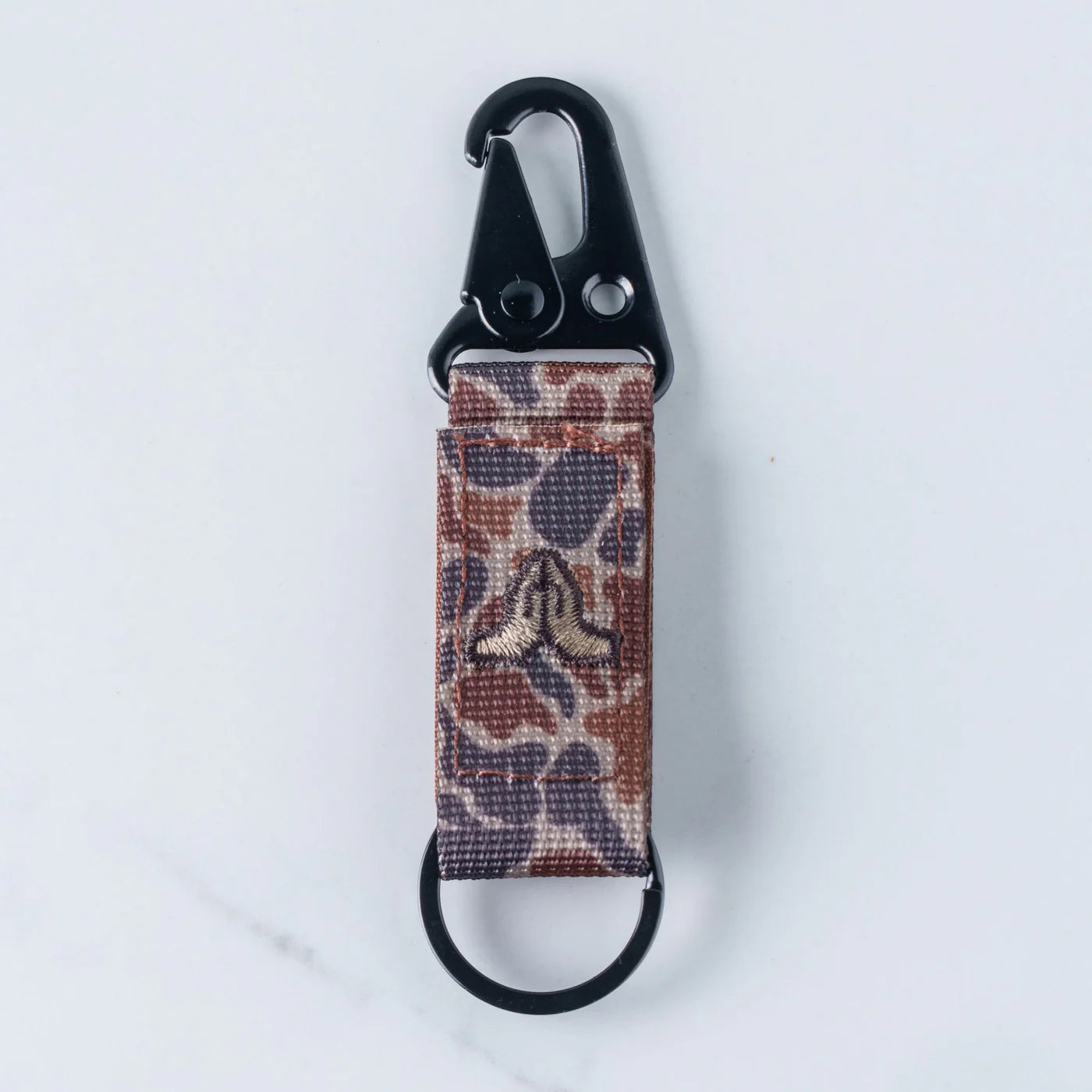 Tap To Pray - Tactical Carabiner Keychain - Sahara Camo