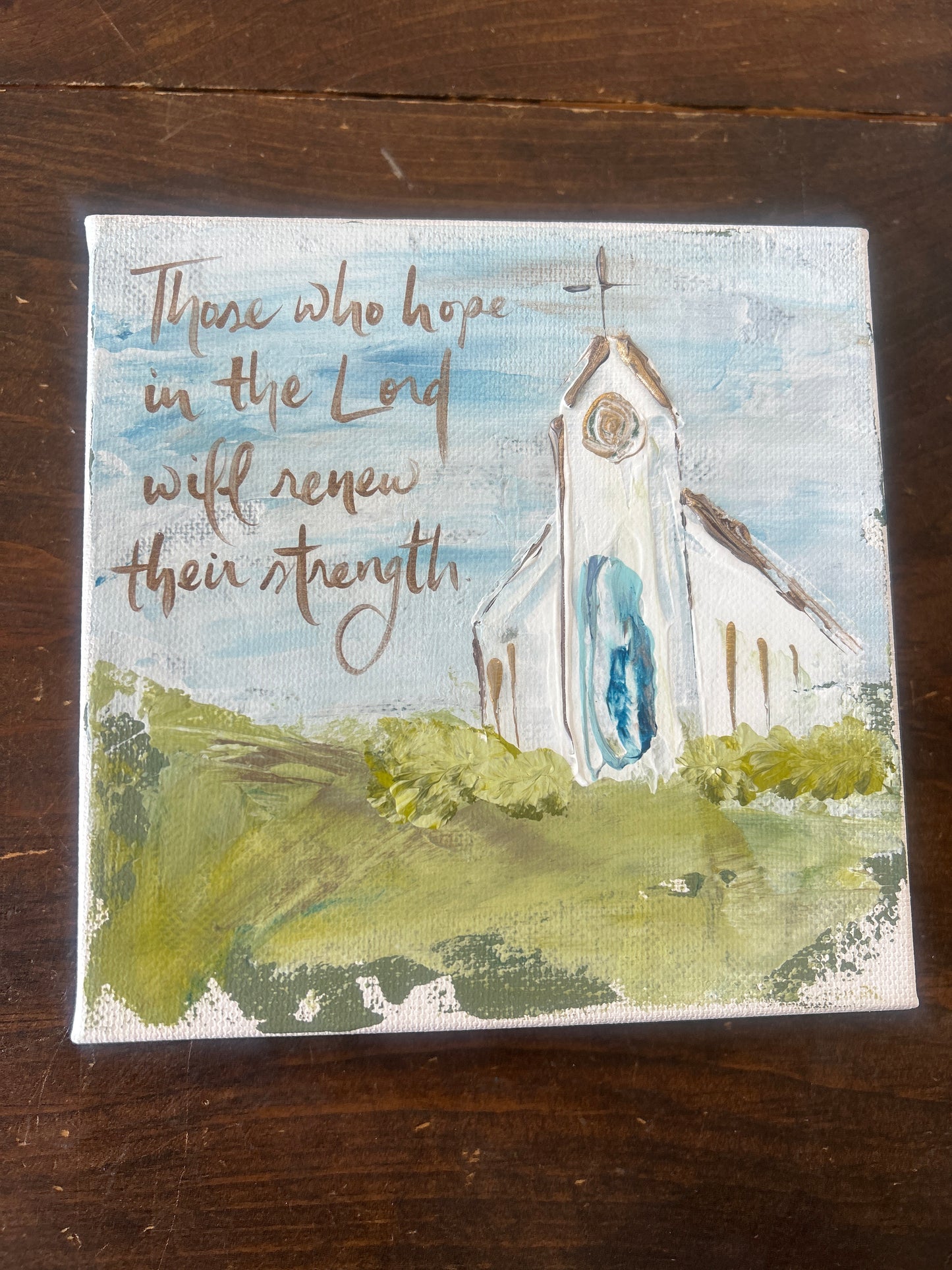 Hope In The Lord Canvas