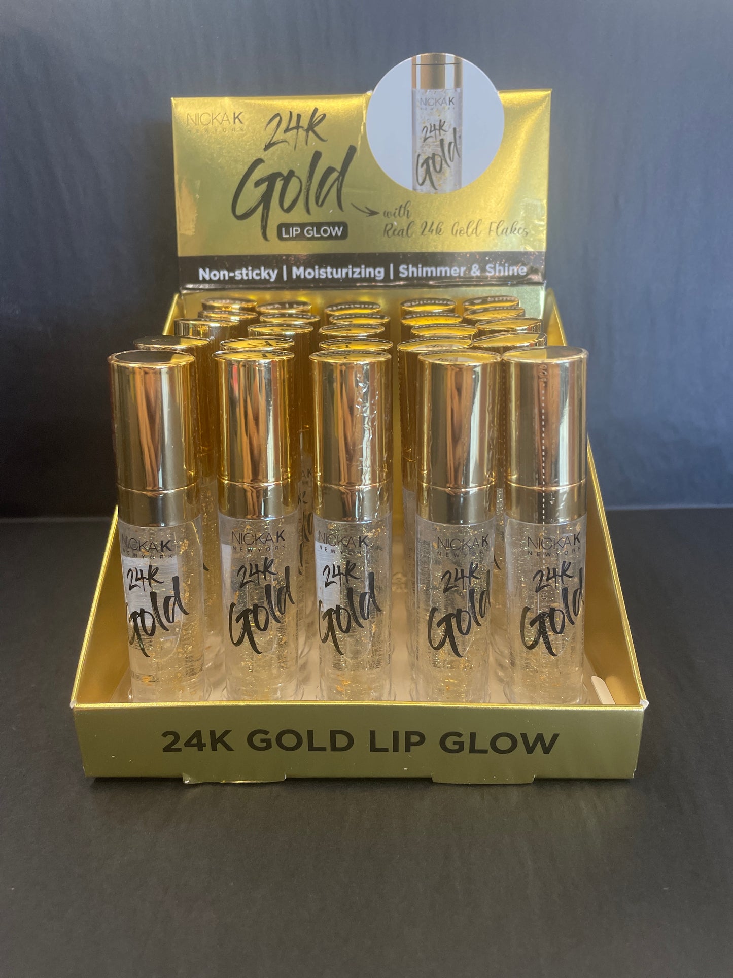 24K Gold Lip Glow