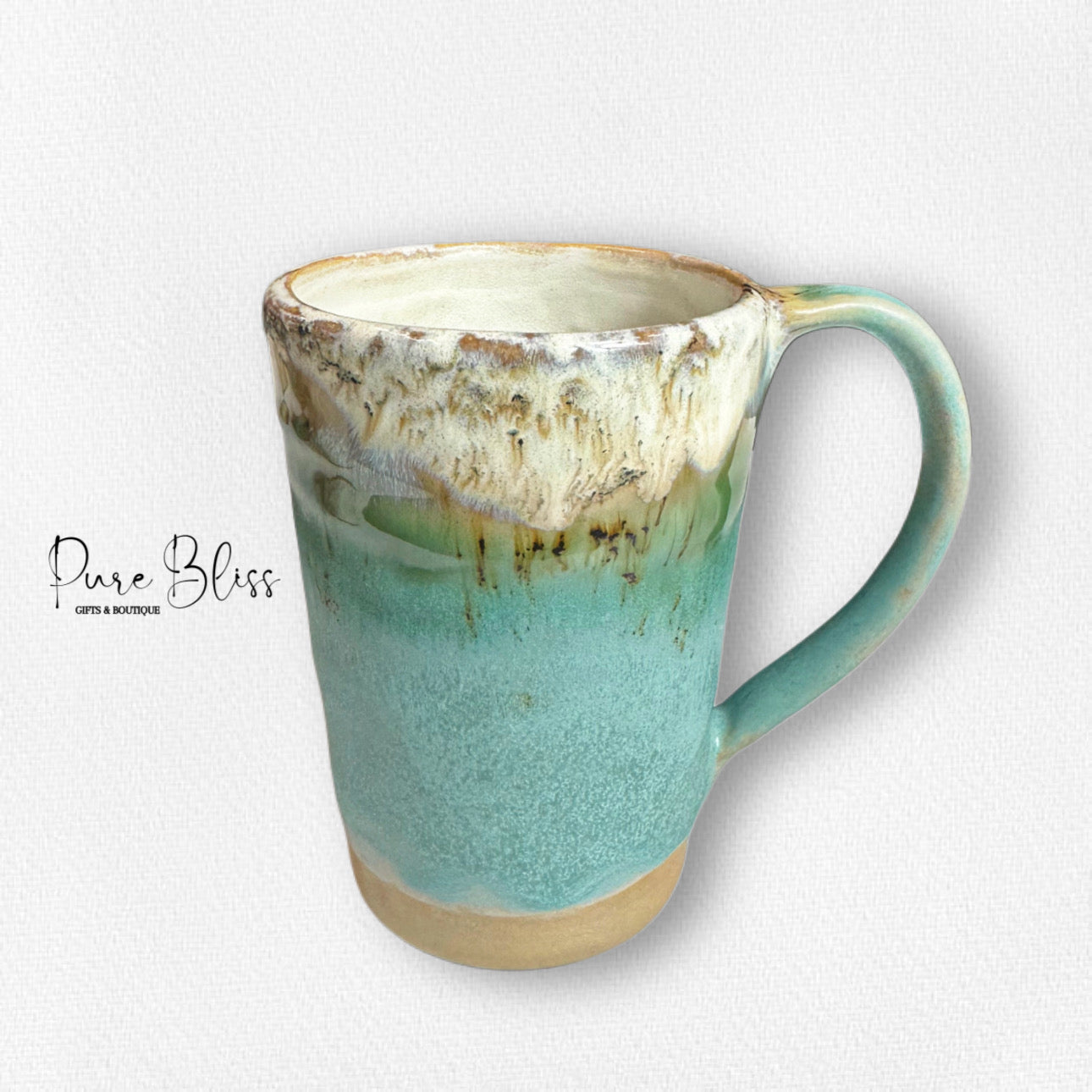 Coffee Mug Pottery Blue