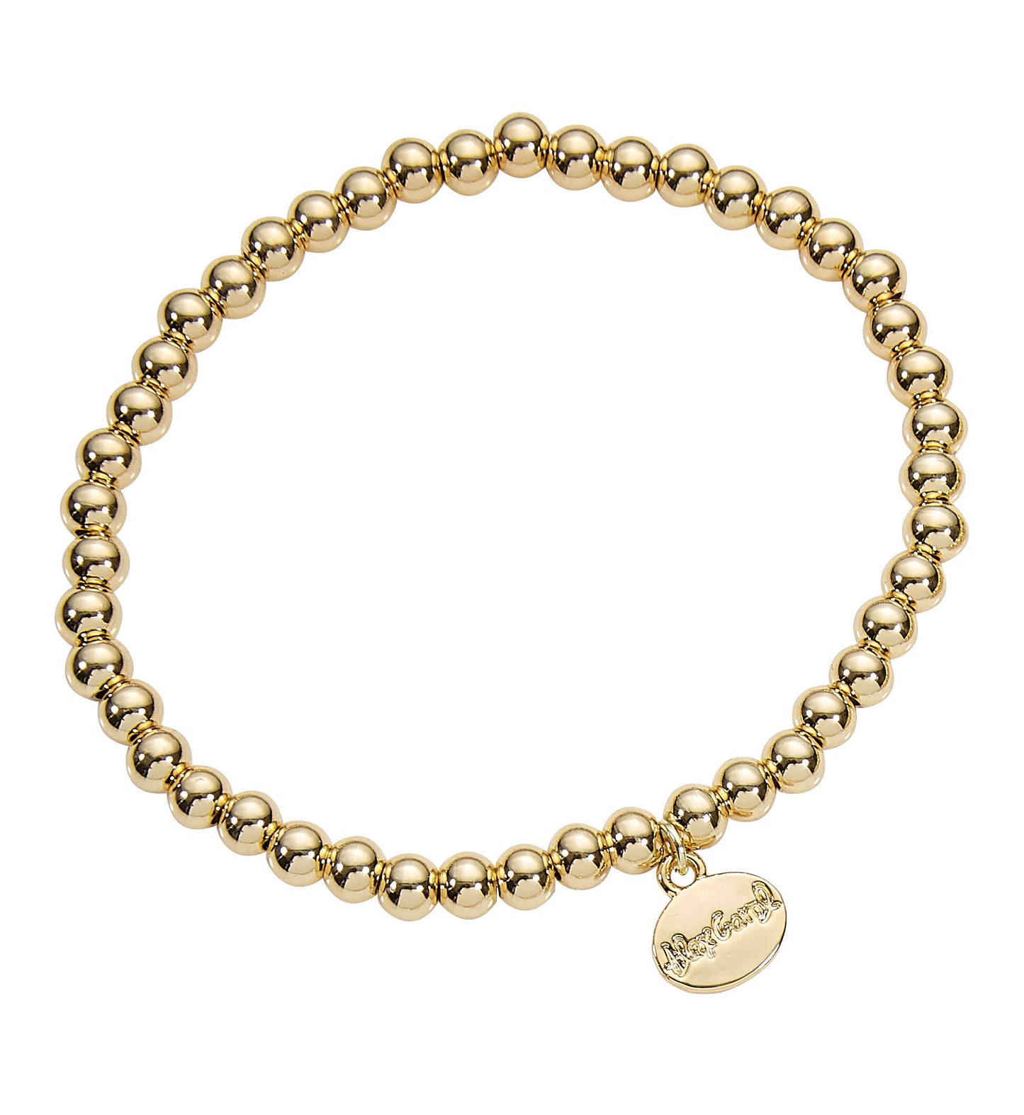 6MM Water Resistant Gold Ball Bracelet