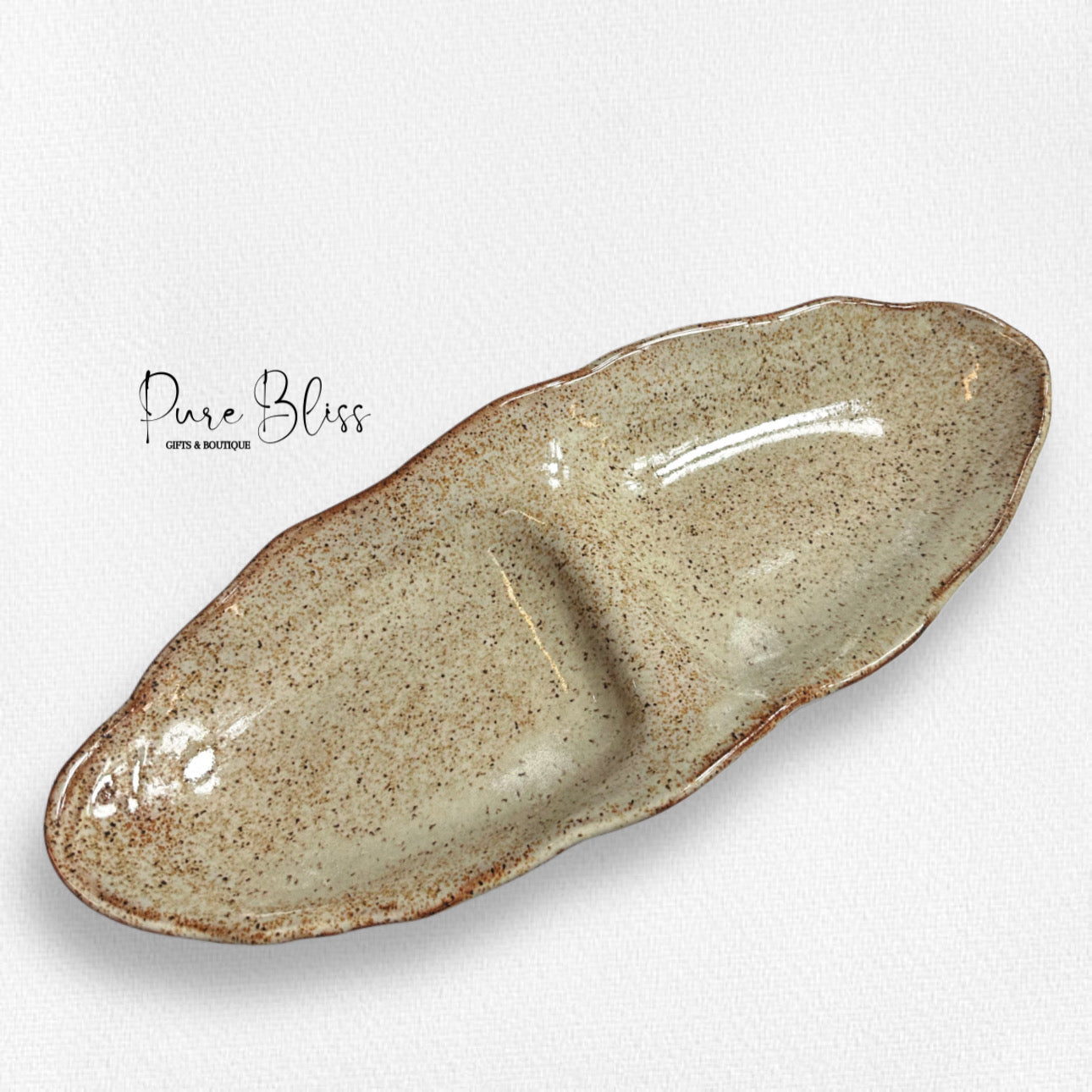 Divided Tray Pottery Chai