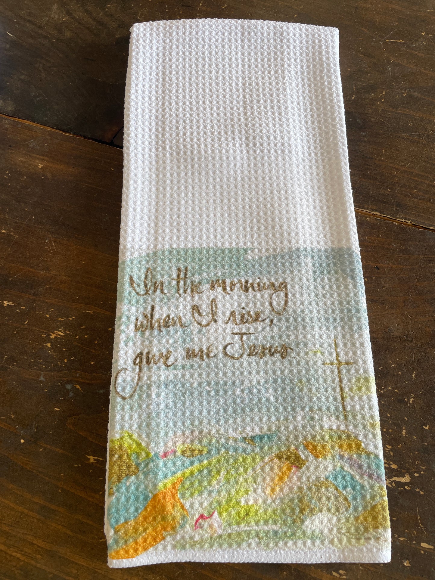 Give Me Jesus Tea Towel
