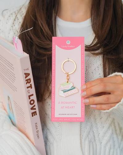 Romance Bag Charm & Bookmark