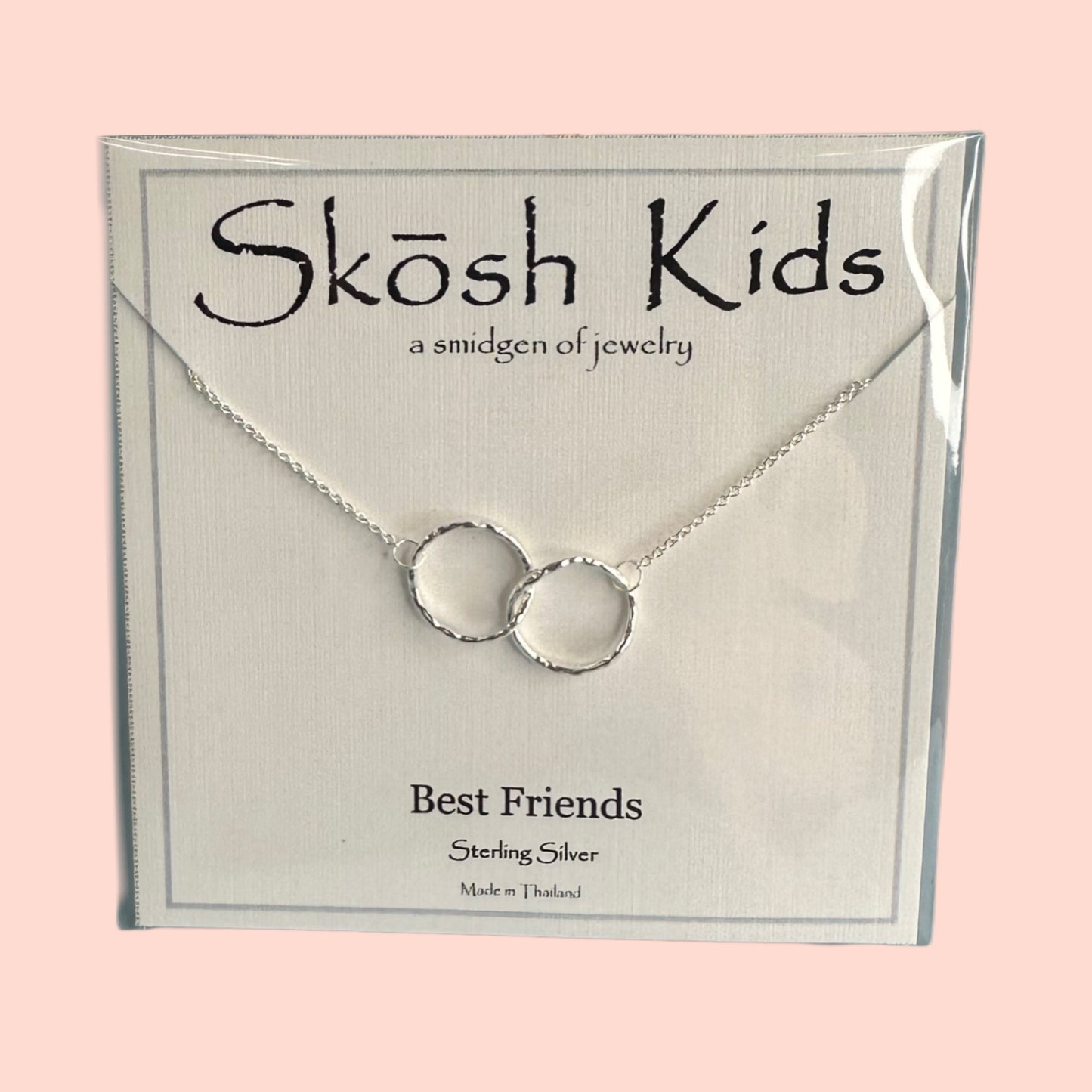 Skosh Kids + Best friends Necklace