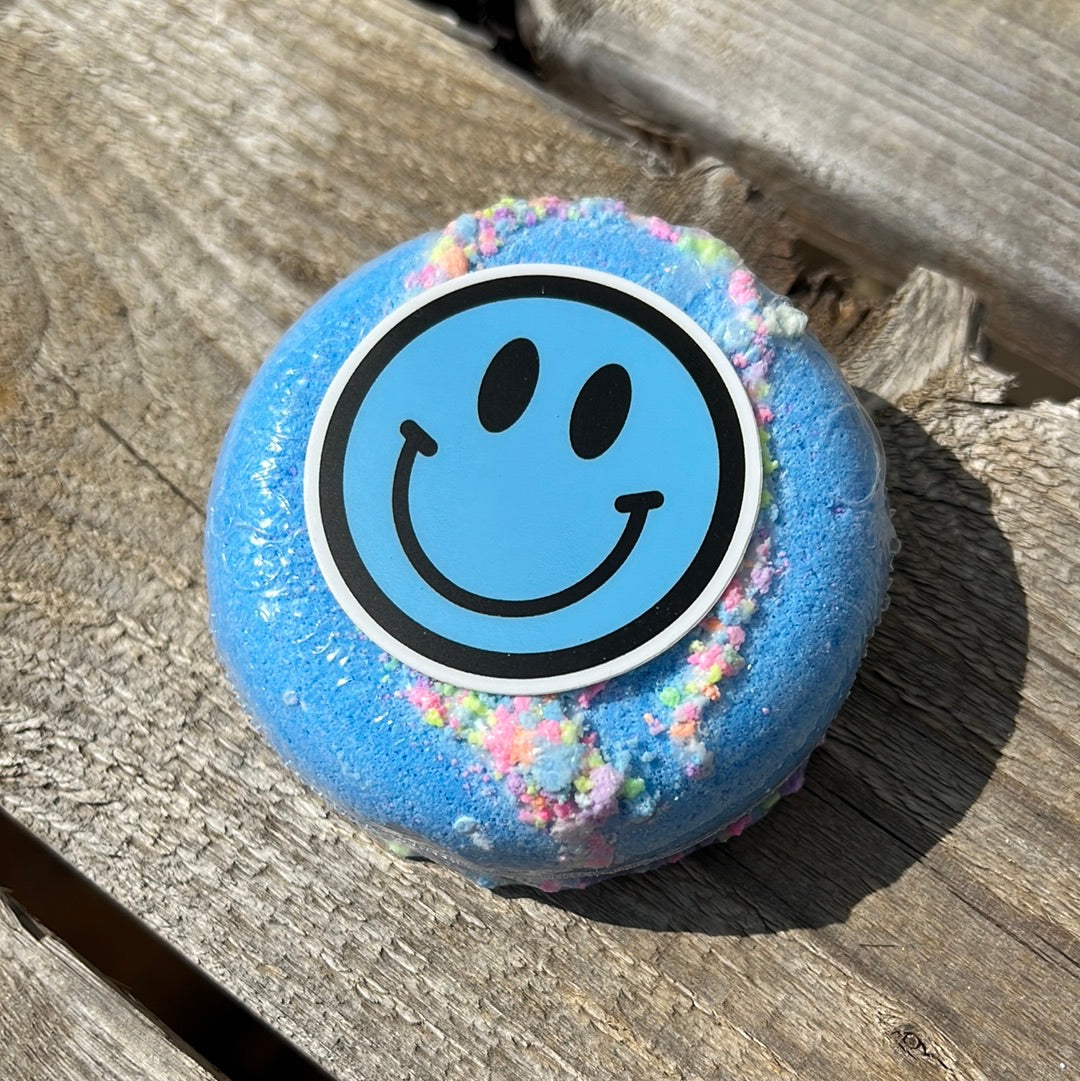 Preppy Smiley Face Donut Bath Bomb