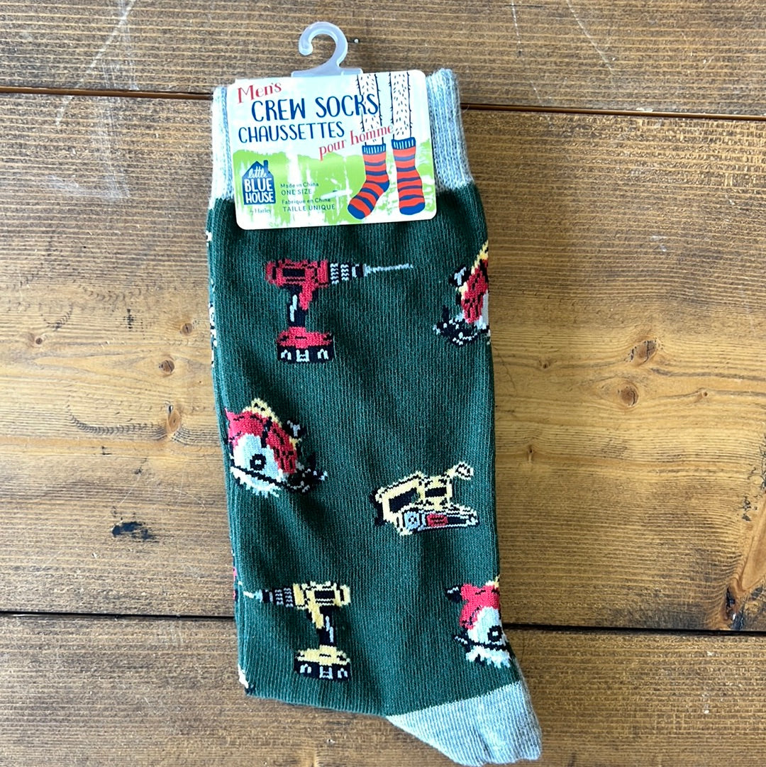 Power Tools + Men’s Crew Socks