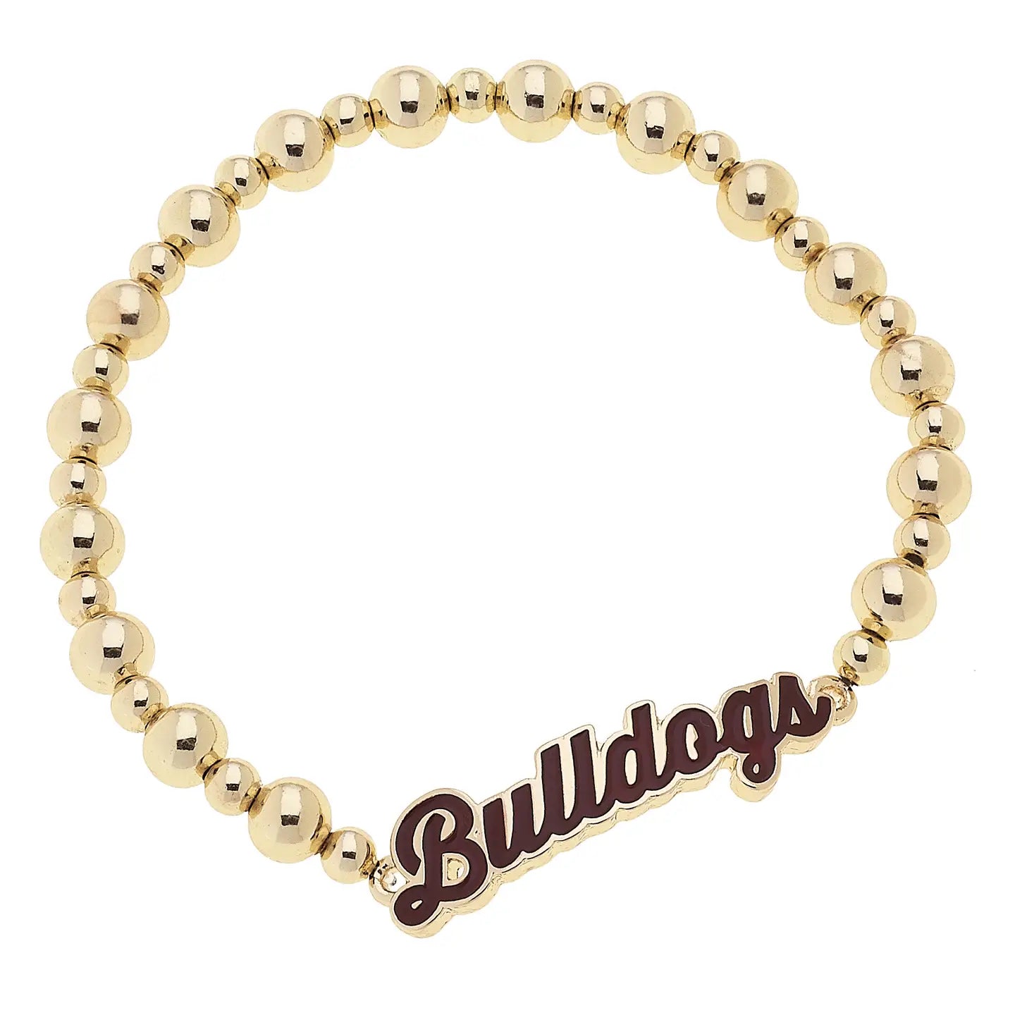 Mississippi State Bulldogs Autograph Enamel Stretch Bracelet