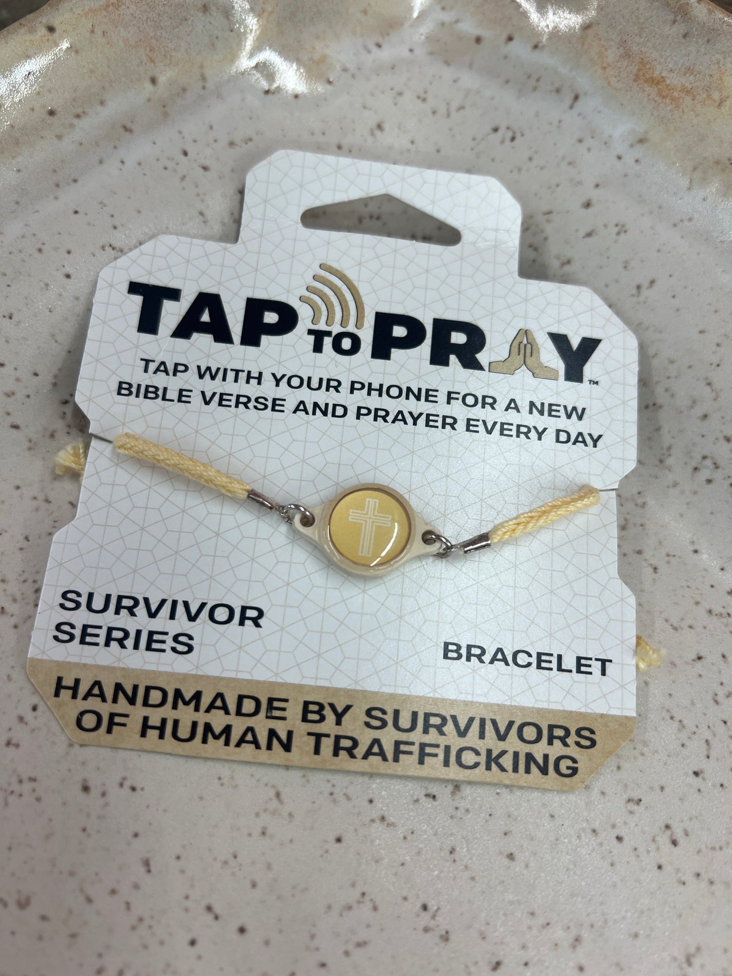 Tap to Pray - Survivor Series - Honeysuckle + Cross