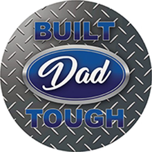 Car Coaster- Built Dad Tough