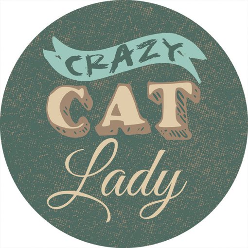 Car Coaster- Crazy Cat Lady