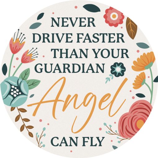 Car Coasters + Angel Can Fly