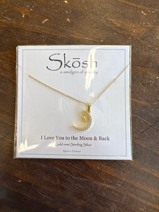 Moon & Star Necklace