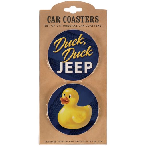 Car Coasters + Duck Duck Jeep