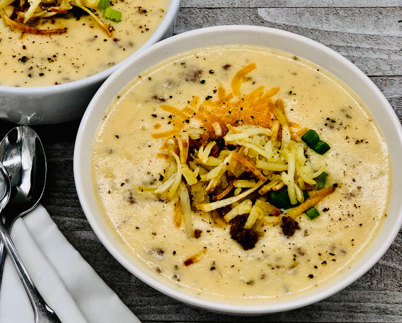 Classic Cheeseburger Soup Mix - Carmie's Kitchen