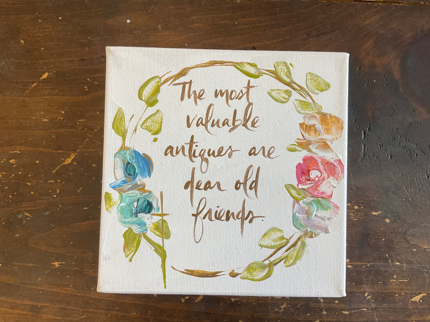 Dear Old Friends Canvas