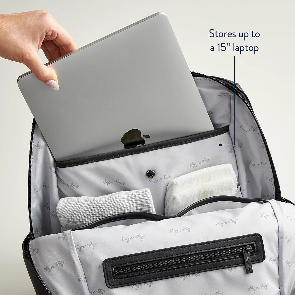 Eras Backpack w/ Changing Pad - Black