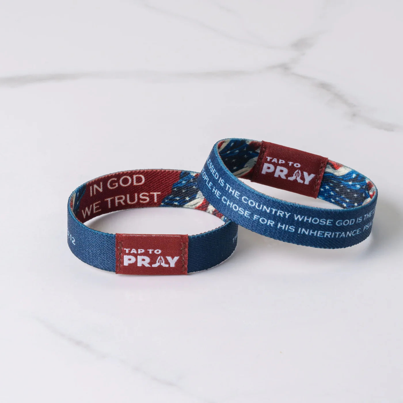Tap to Pray - Wristband - Patriot
