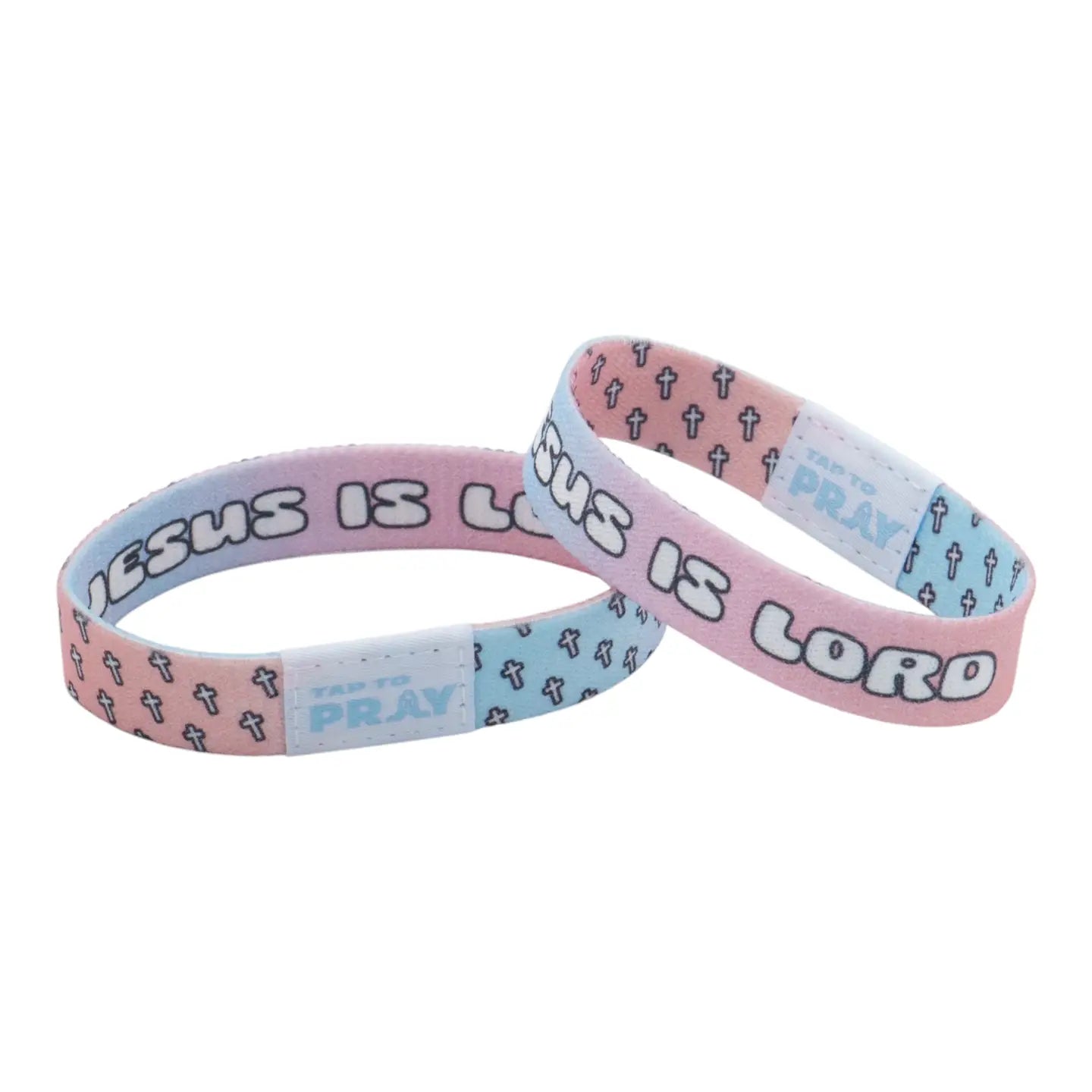 Tap to Pray - Wristband - Jesus Is Lord
