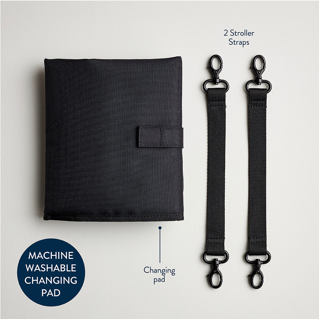 Eras Backpack w/ Changing Pad - Black