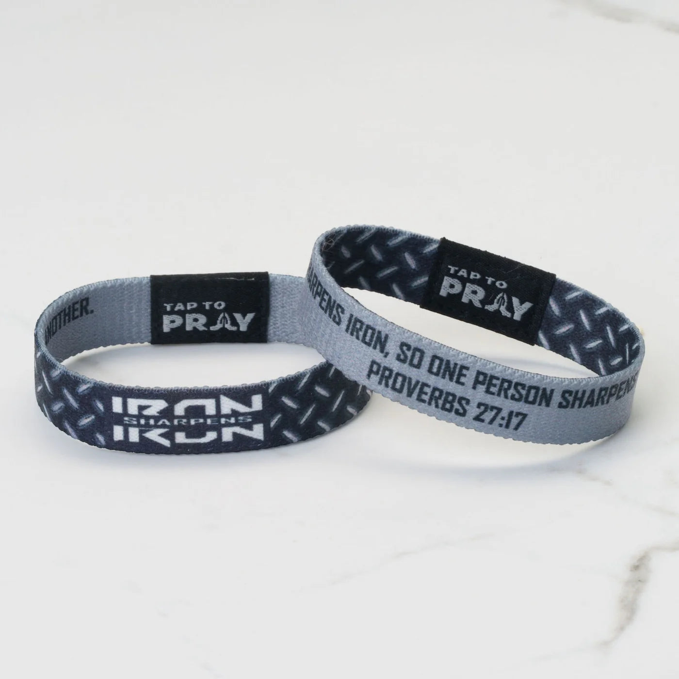 Tap to Pray - Wristband - Iron Sharpens Iron