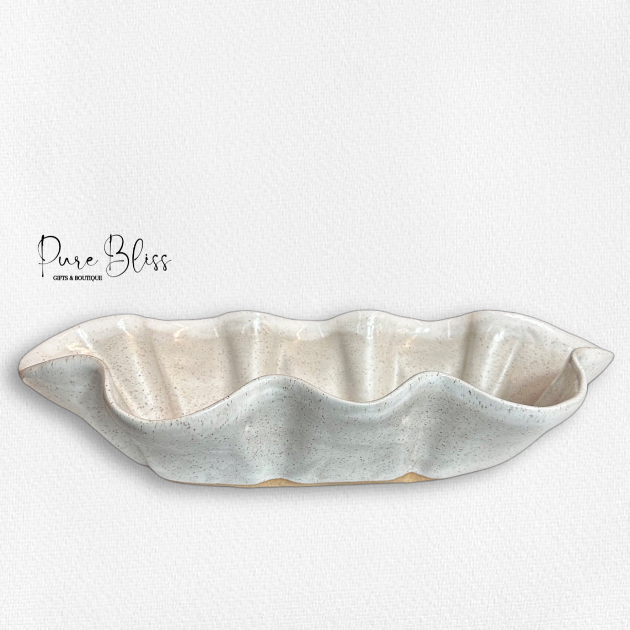 Centerpiece Dish Pottery Simply White