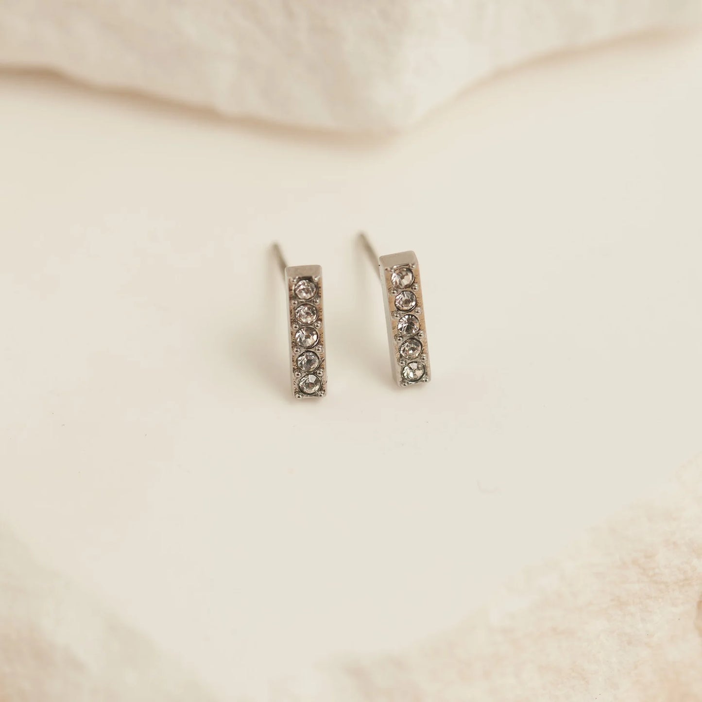 Crystal Gem Bar Stud