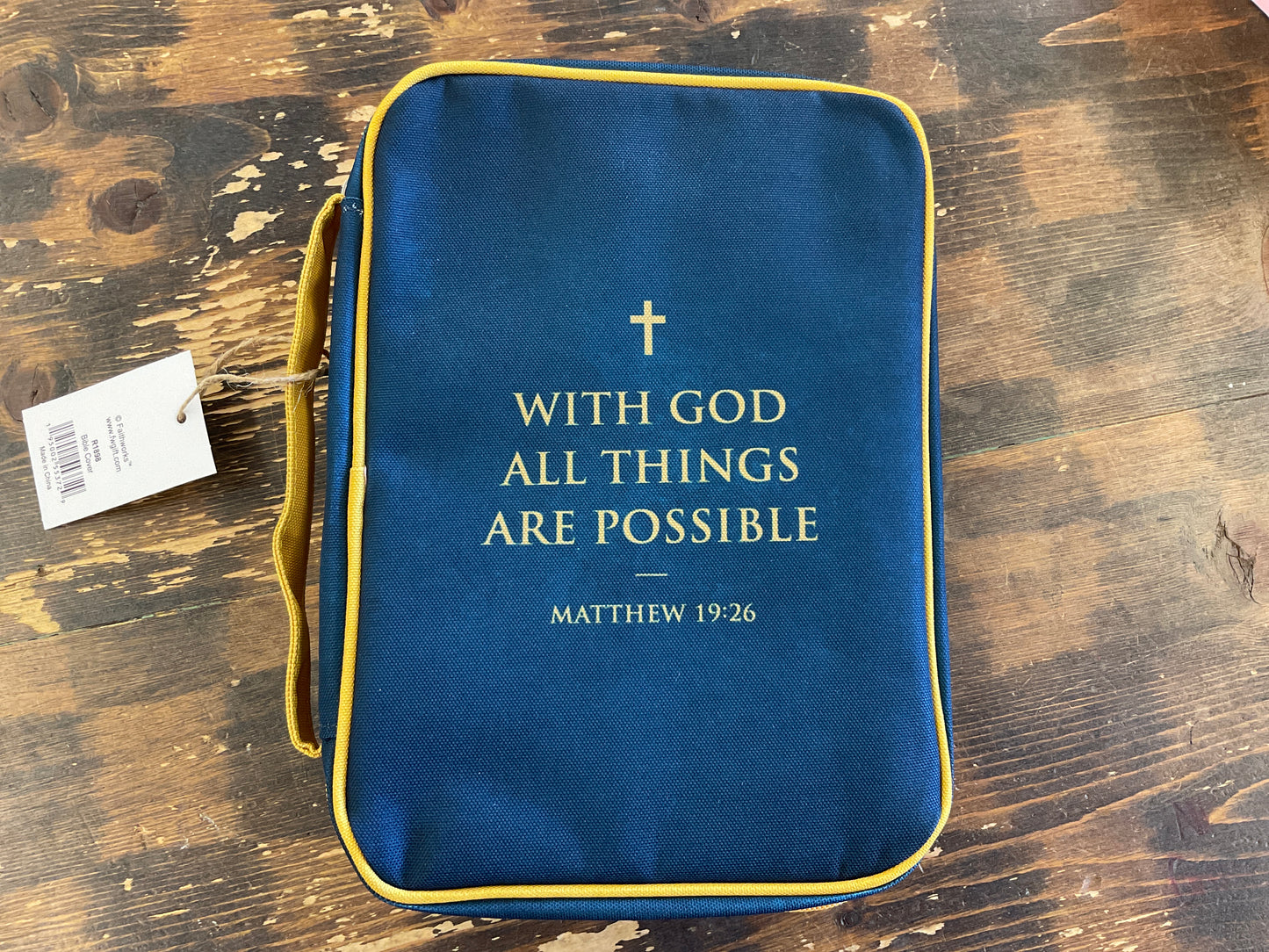 All Things Are Possible Bible Cover