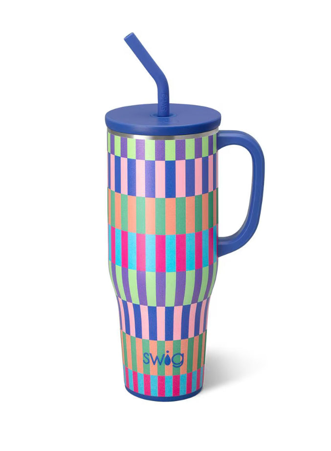 Brite Stripe 40oz Mega Mug