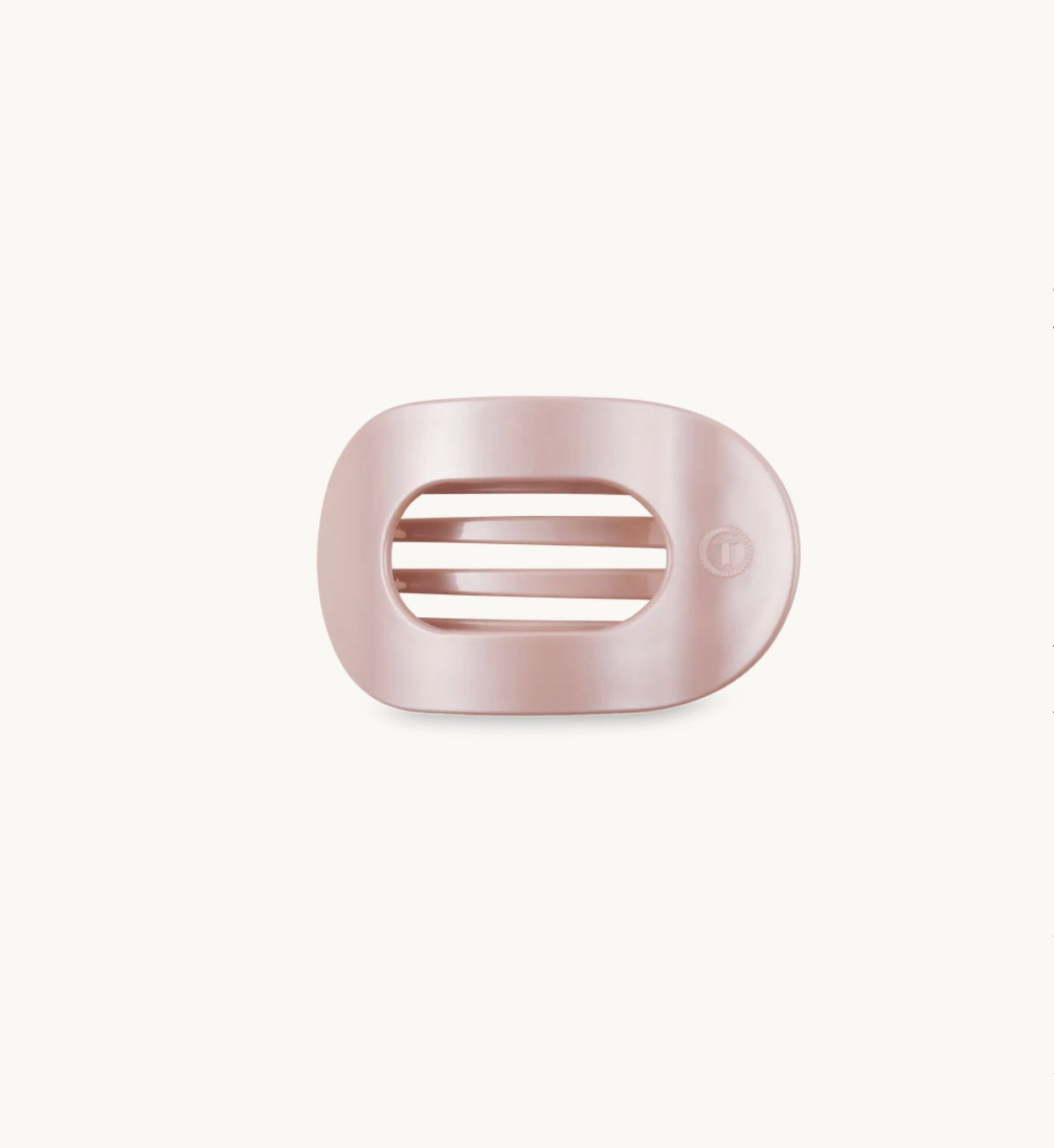 Flat Round Hair Clip - Small