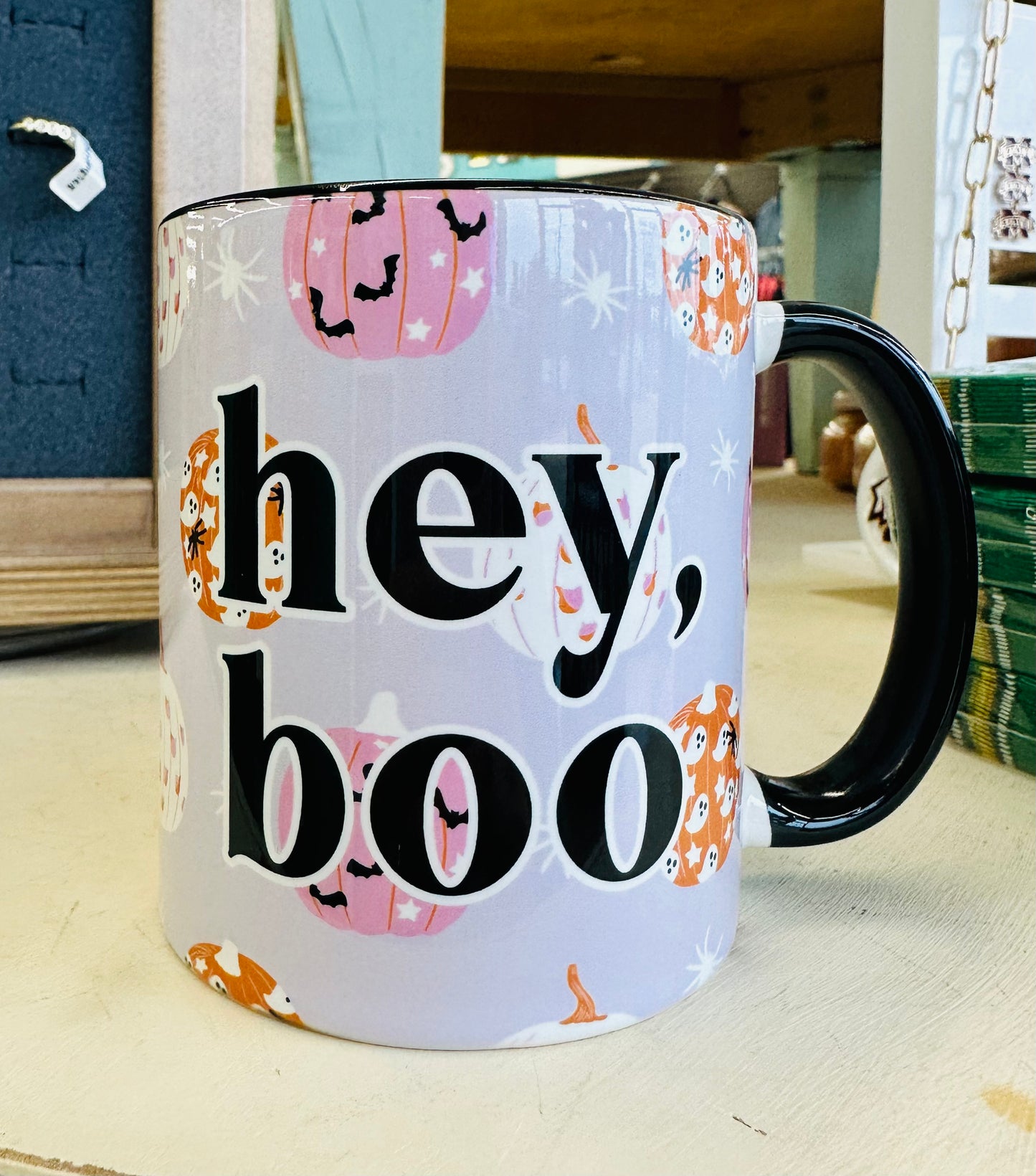 Hey Boo mug