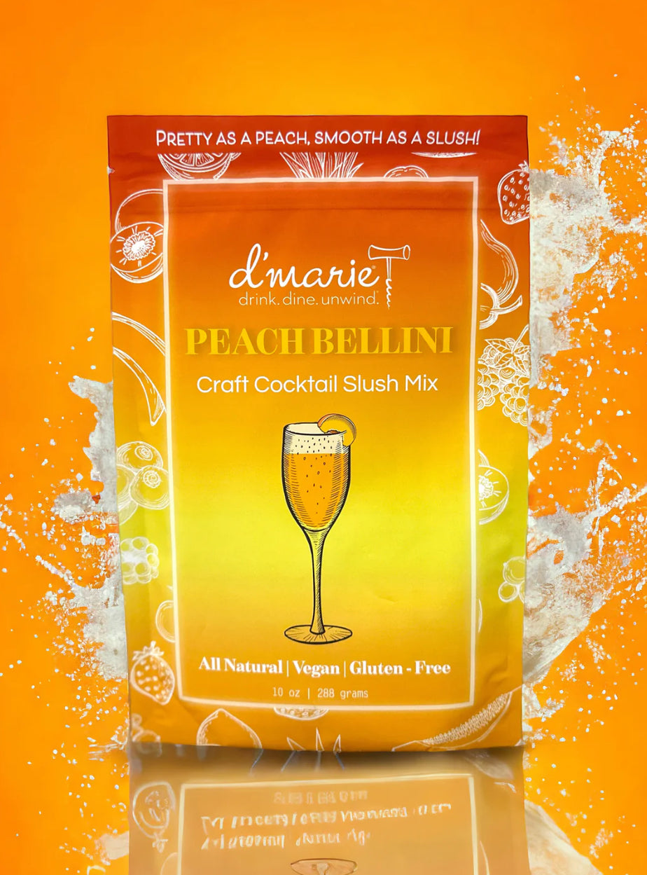 Peach Bellini Craft Cocktail Slush Mix