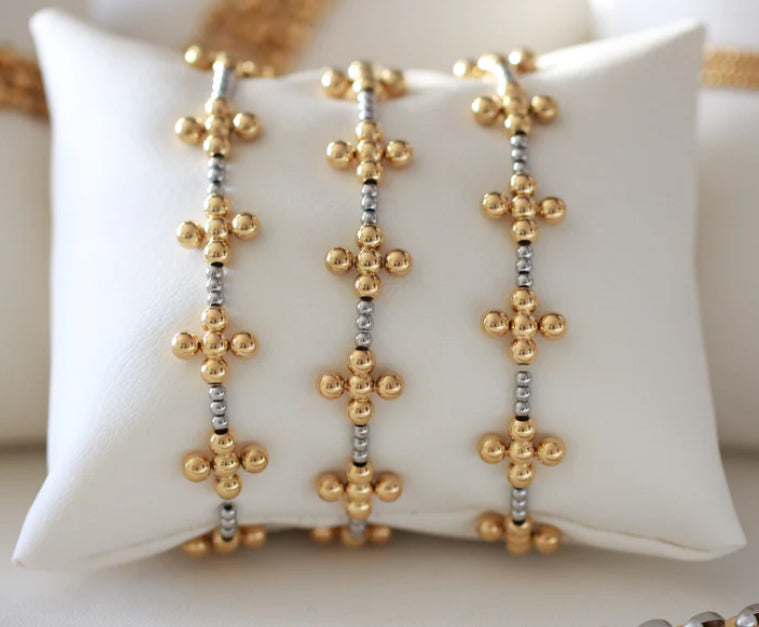 Isabella Mixed Metal Bracelet