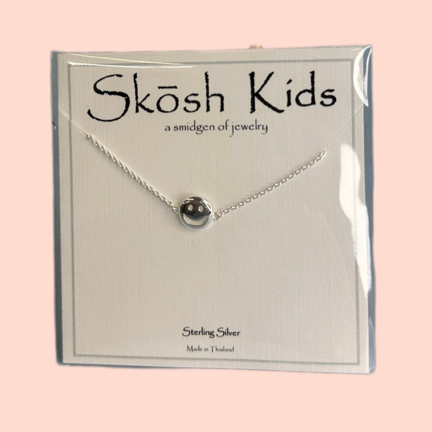 Skosh Kids + Smiley Face Necklace