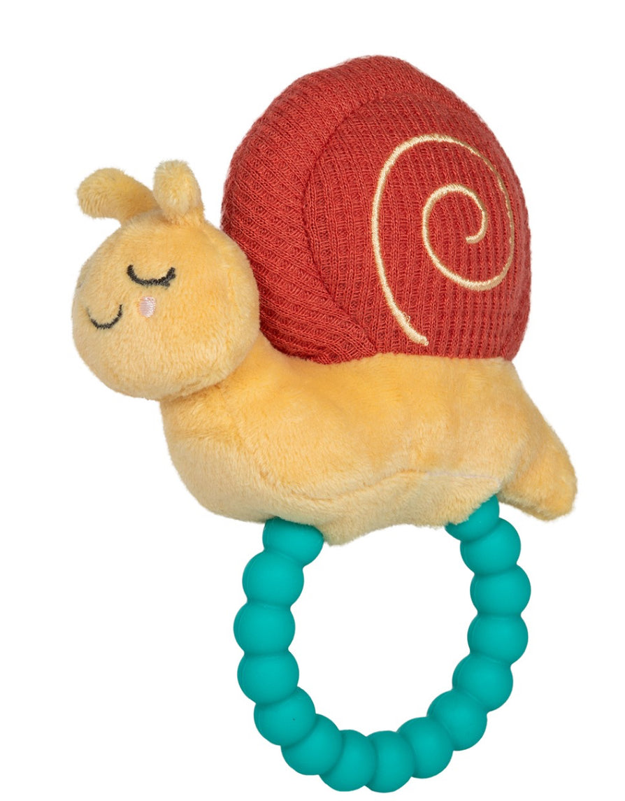 Skippy Snail Teether Rattle