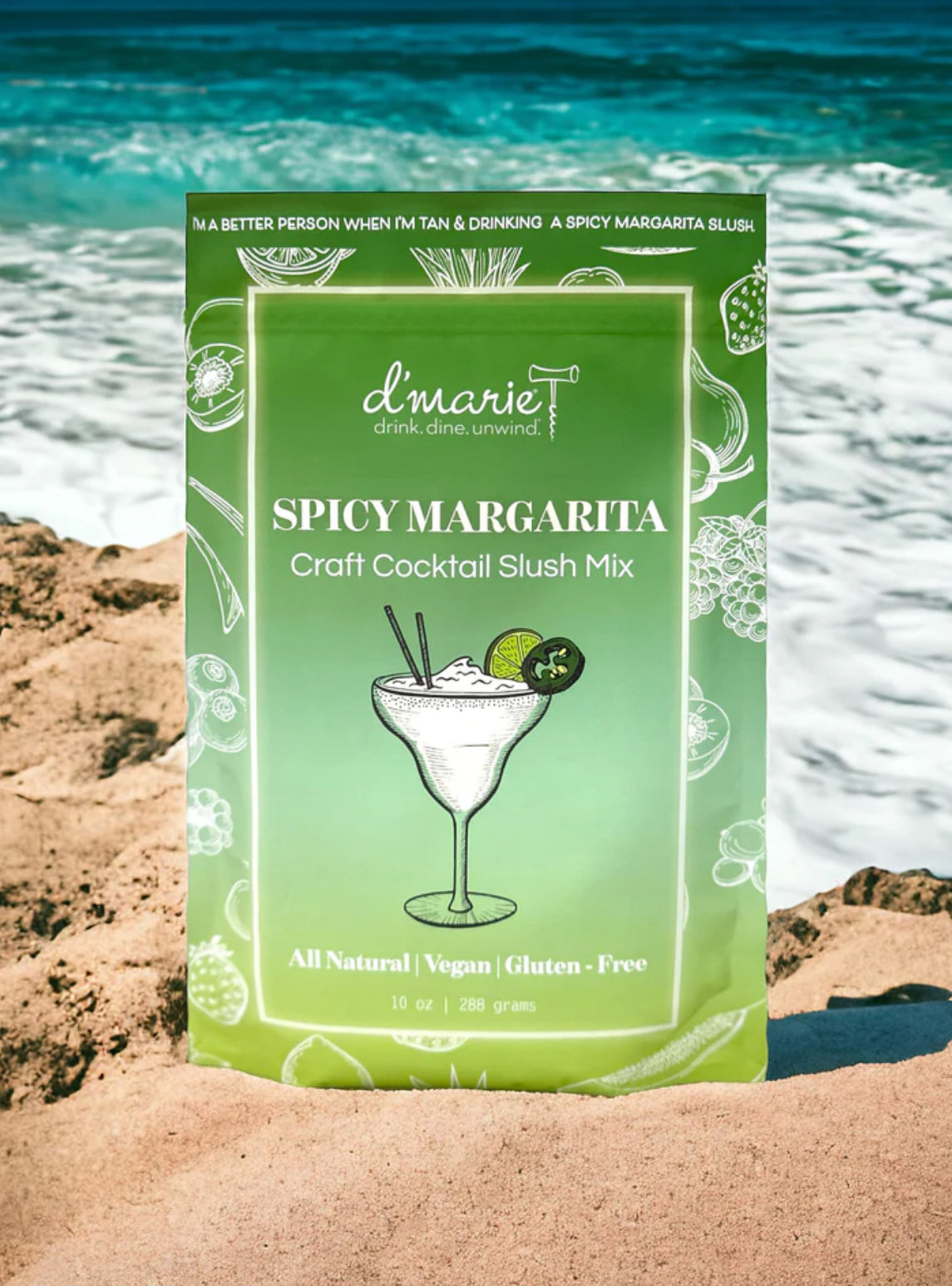 Spicy Margarita Craft Cocktail Slush Mix