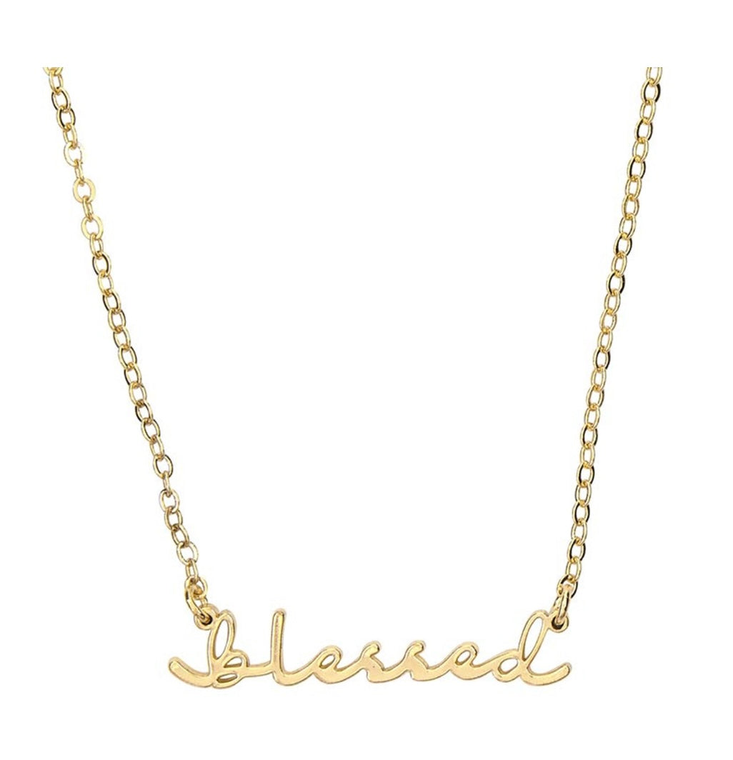 Blessed Gold Necklace