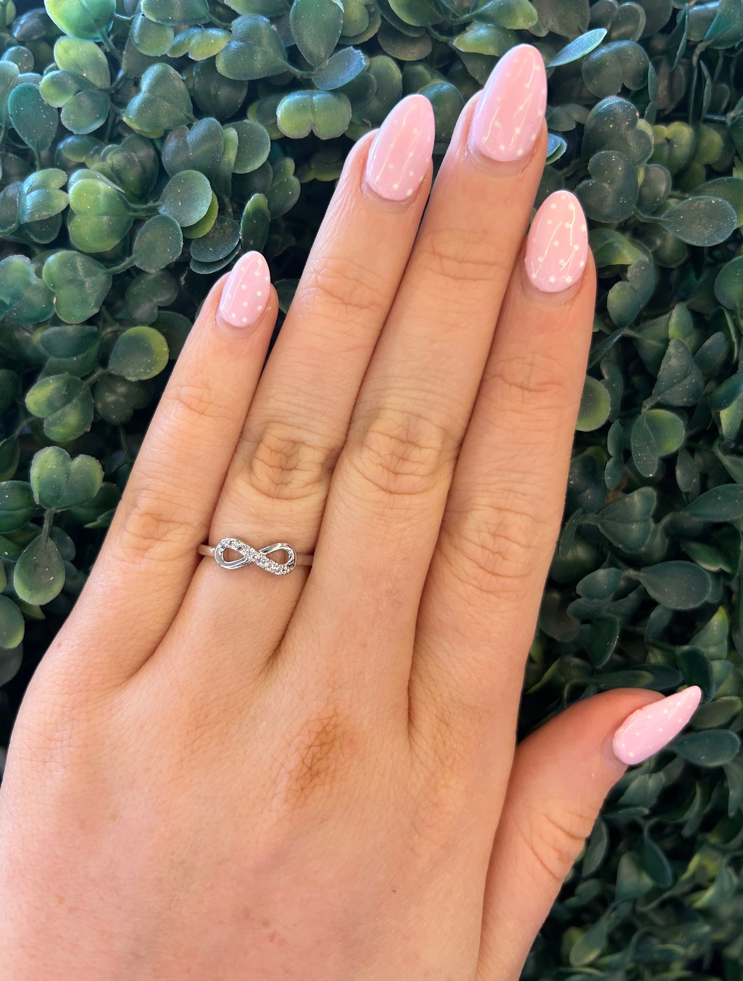 Infinity Diamond Ring