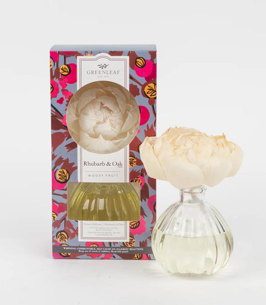 Greenleaf + Rhubarb & Oak Flower Diffuser