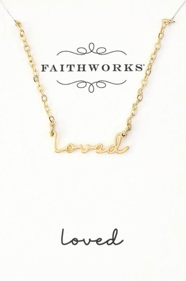 Loved Gold Necklace