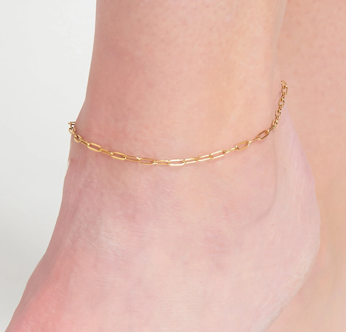 Paperclip Anklet