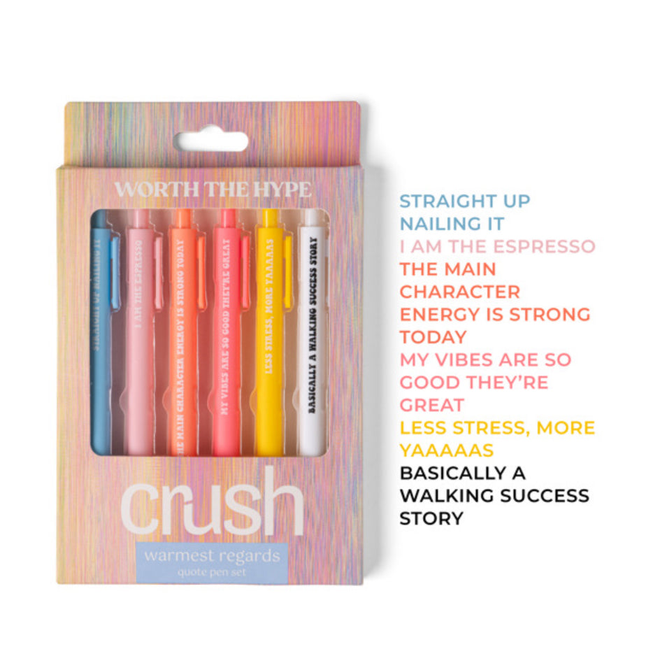 Warmest Regards Quote Pen Set