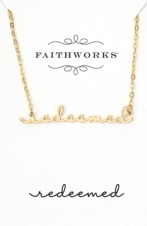 Redeemed Gold Necklace