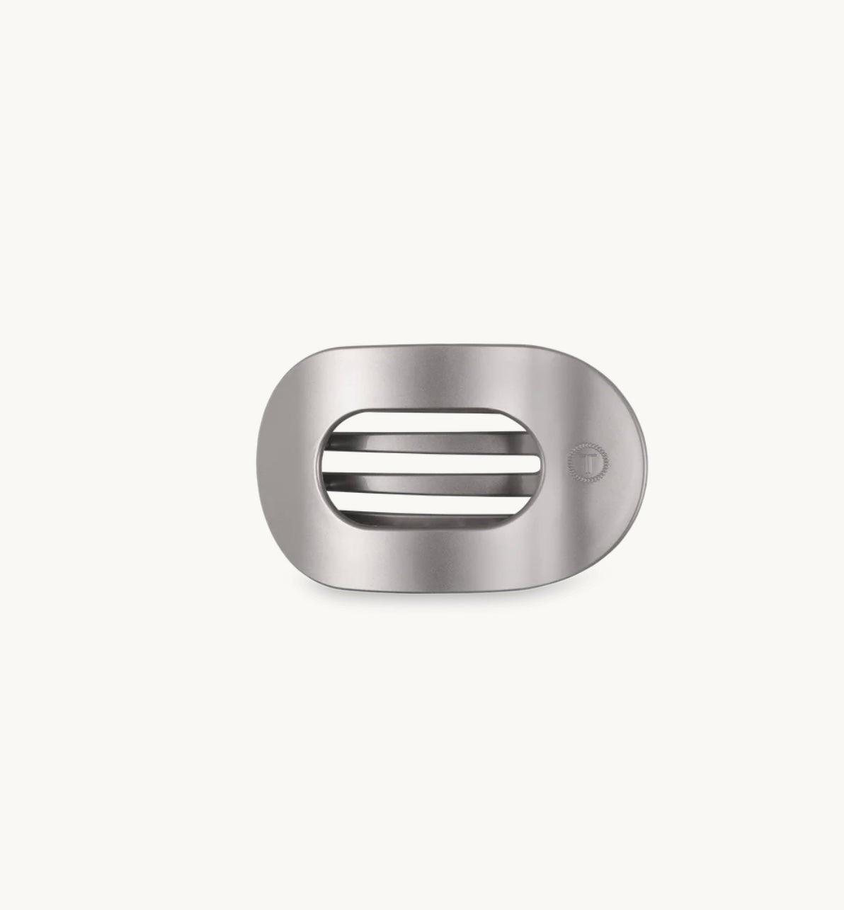 Flat Round Hair Clip - Small