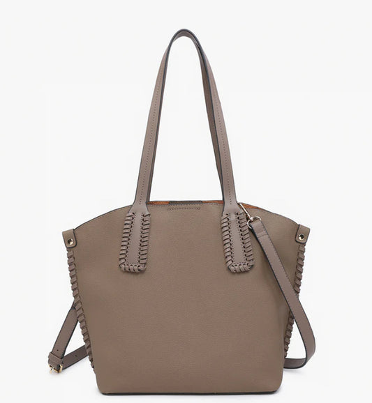 Vegan Whipstitch Tote