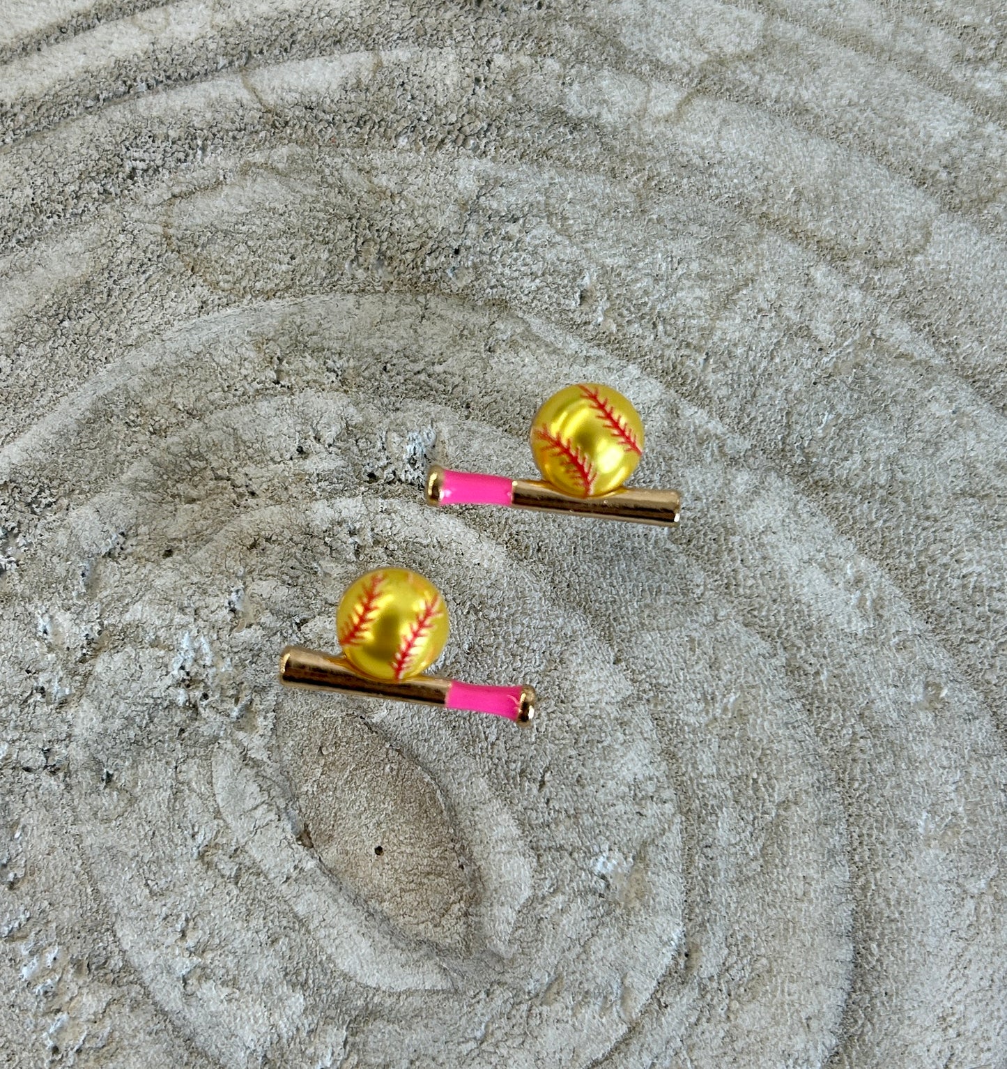 Softball Earrings