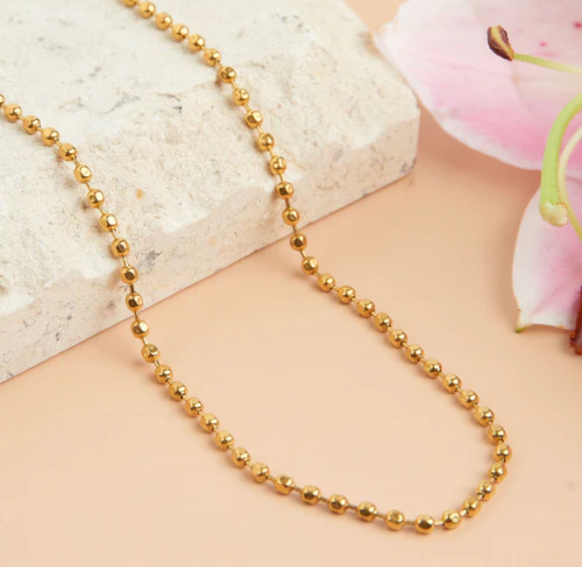 16” Ball Chain Necklace