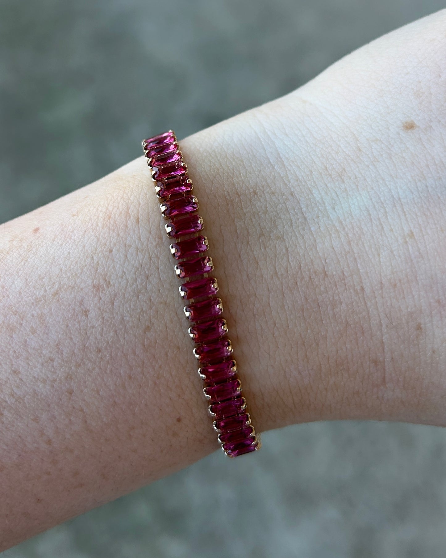 Birthstone Tennis Bracelet