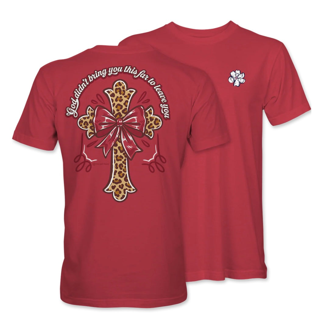 Leopard Cross Tee